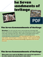 Katharine Winiewicz Student - Heritagehs - Hhs Seven Commandments