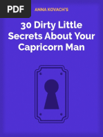 30 Dirty Little Secrets About Your Capricorn Man