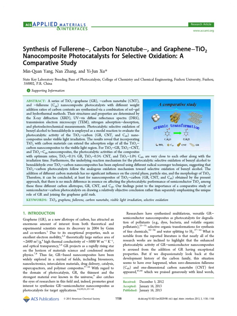 Nano Paper 1 | Download Free PDF | Carbon Nanotube | Nanocomposite