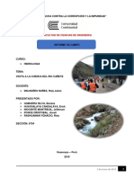 Estudio hidrológico de la microcuenca del Río Cañete en Nor Yauyos Cochas, Perú
