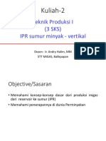 Kuliah 2 TP1 AH IPR Oil Vrtikal