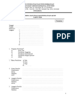 BORANG MONITORING DAN EVALUASI PENELITIAN AKTIF (Pemantau) - Rev 11 - 08 Januari 2019