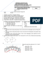 Soal UTS Dasar Dan Pengukuran Listrik - X TIPTL 2