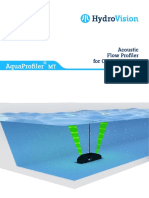 HydroVision Brochure Stationary Flow Measurement AquaProfilerMT 2017