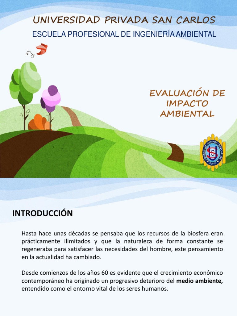 Evaluación de Impacto Ambiental y Estrategias | PDF | Evaluación de ...