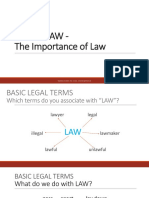 Unit 2 . About Law