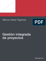 Gestión Integrada de Proyectos: Marcos Serer Figueroa
