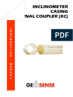 XCInclinometerCasingManualV1.1 Geosense