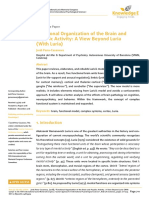 Functional Organization of the Brain and Psychic Activity