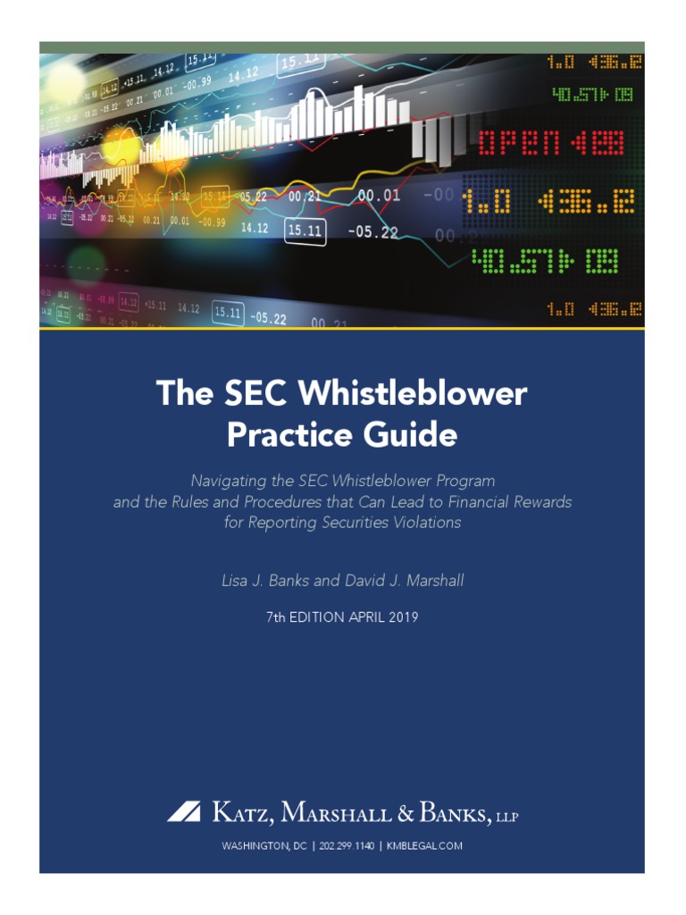 SEC Whistleblower Practice Guide | PDF | U.S. Securities And Exchange ...