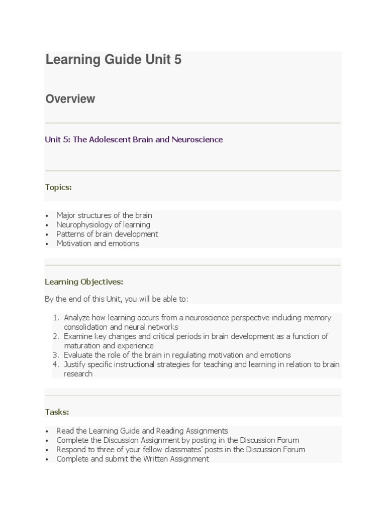 Adolescent Brain: Learning & Teaching Insights | PDF | Adolescence ...