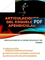 Articulaciones Del Esqueleto Apendicular I - m7