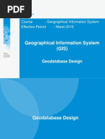 Course: Geographical Information System Effective Period: Maret 2019