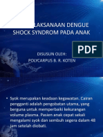 Penatalaksanaan Dengue Shock Syndrom Pada Anak