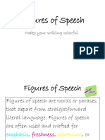 Figures of Speech: Make Your Writing Colorful