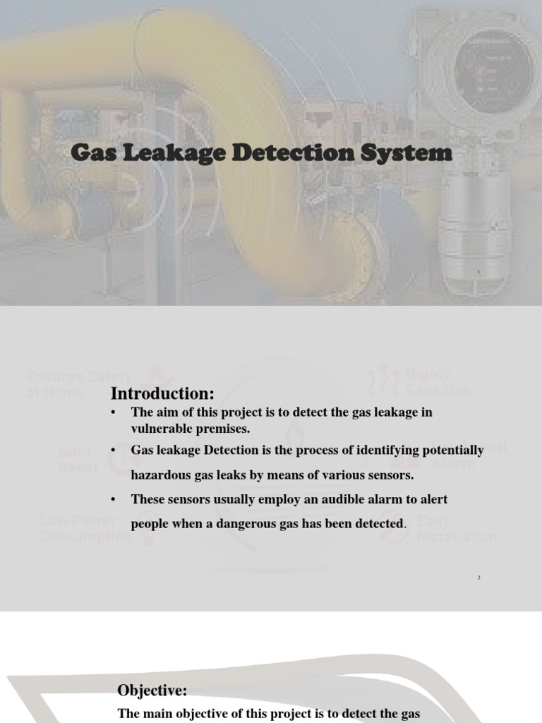 Gas Leakage Detection | PDF