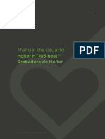 Manual de Usuario Holter HT103