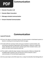 communication(distributed system presentation)