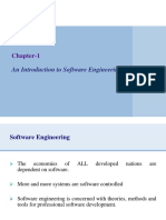 Chapter-1: An Introduction To Software Engineering