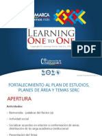 Ruta para El Fortalecimiento de Los Planes de Area