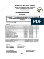 Informe Final de Proyeccion Social IIAT