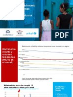 Situación del matrimonio infantil y las uniones tempranas en la República Dominicana
