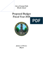 FY20 Proposed Budget