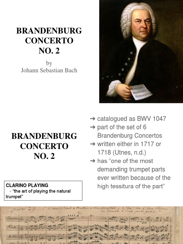 Brandenburg Concerto No 2 1 Pdf Musical Forms Classical Music