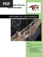Historia de Los Puentes en El Mundo