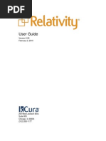 Relativity - User Guide - 5.09