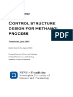 Control Structure Design for Methanol Process.pdf