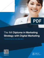 The IMI Diploma in Marketing: Strategy With Digital Marketing