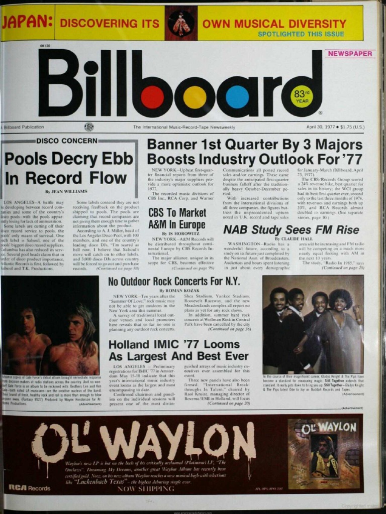 Seal Na Tuti Hui Sexy - Billboard 1977-04-30 PDF | PDF | Columbia Records | Entertainment (General)