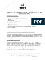 Ensayo Contracción Termocontraible