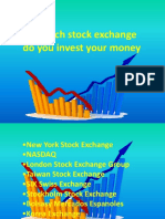 In Which Stock Exchange Do You Invest Your Money
