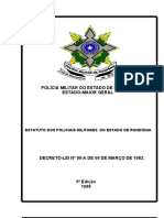 Polícia Militar Do Estado de Rondônia Estado-Maior Geral