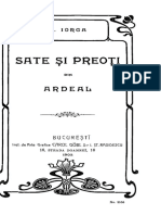 Nicolae Iorga - Sate Și Preoți Din Ardeal