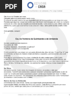 Apostila Exu Na Fronteira Da Quimbanda e Da Umbanda Aula 1