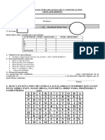 Control de Lectura de Huy Que Miedo