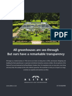 All Greenhouses Are See-Through But Ours Have A Remarkable Transparency