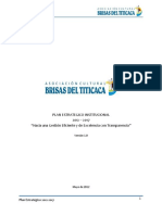 Plan Estratégico de La Peña Brisas Del Titicaca PDF