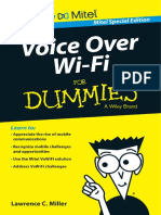 Voice Over Wi Fi For Dummies Mitel Special Edition PDF