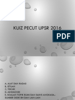 Kuiz Pecut Upsr 2016