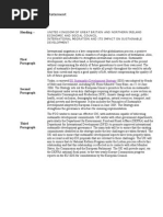 Sample Policy Statement