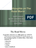 A Few Thoughts On The: Road Movie