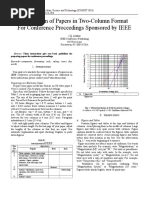 Preparation of Papers in Two-Column Format For Conference Proceedings Sponsored by IEEE