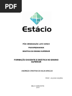 DIDÁTICA NO ENSINO SUPERIOR.doc