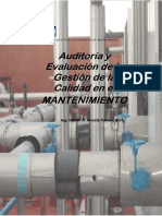 Libro Auditoria y Evaluacion de La Gestion de La Calidad en El Mantenimiento - Acosta PDF