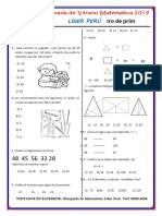 Examen 1ro Mat