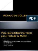 Método de Müller